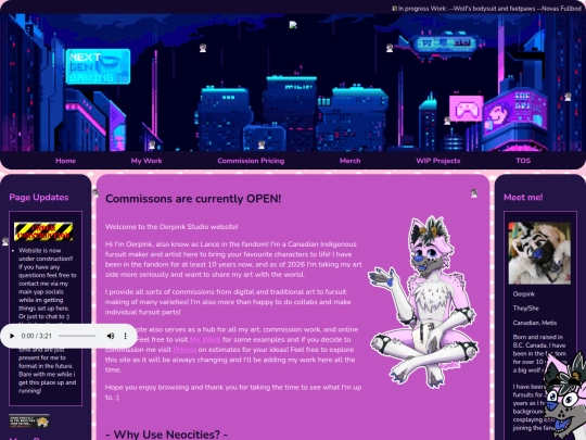 Commissions screenshot