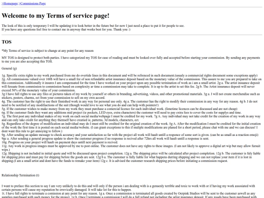 TOS screenshot