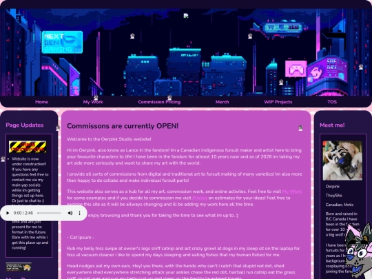 homepagejava screenshot