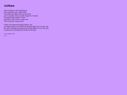 asthma screenshot