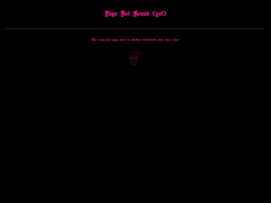 not_found screenshot