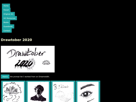 Drawtober/2020Drawtober screenshot