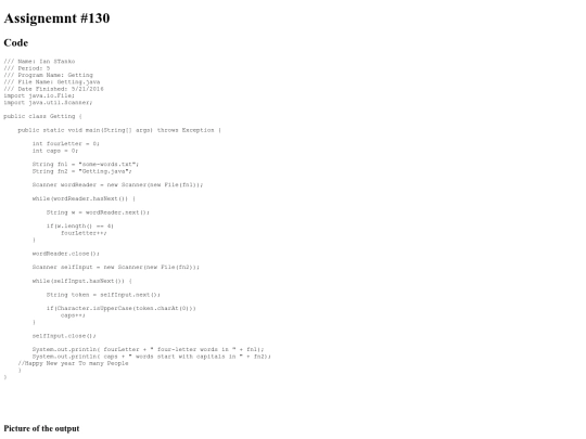 intro/array/130/Program130 screenshot