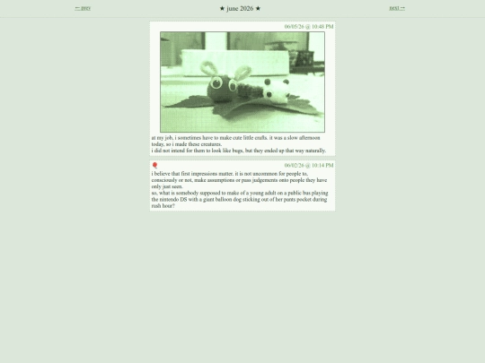 microblog/june screenshot