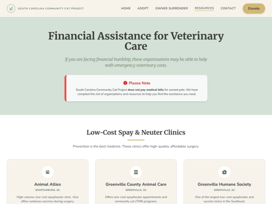 financial-help screenshot