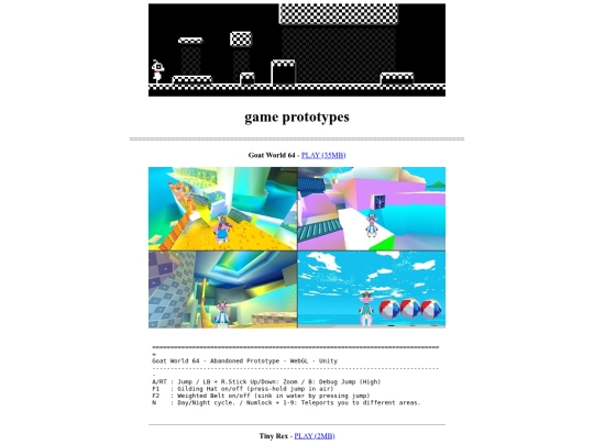 game_prototypes screenshot