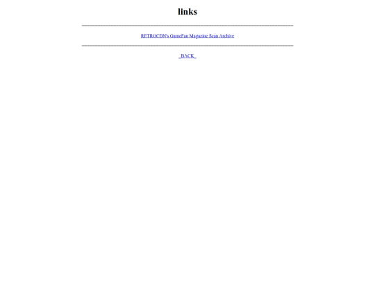 links screenshot