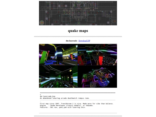 quake_maps screenshot