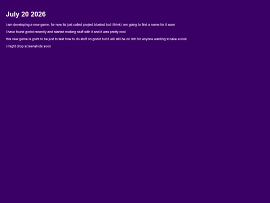 updates screenshot