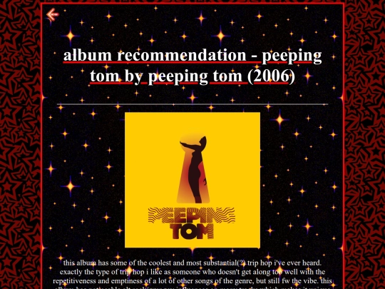 music/peepingtom screenshot