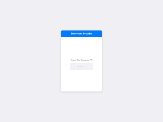 developer screenshot