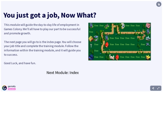 modules screenshot