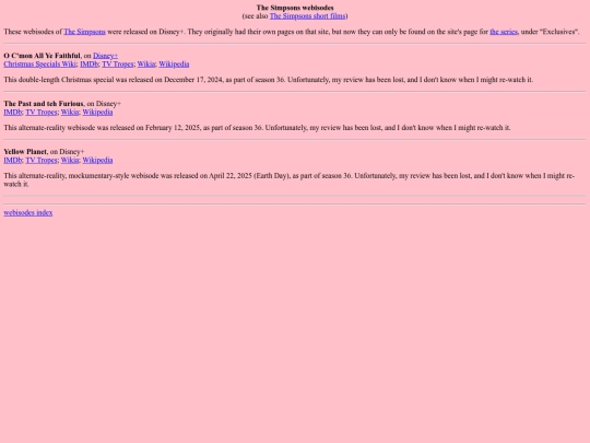 web/isodes/simpsons screenshot