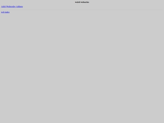 web/weird/series screenshot