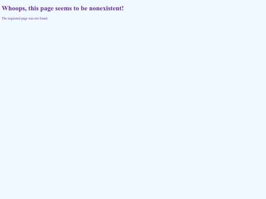 not_found screenshot