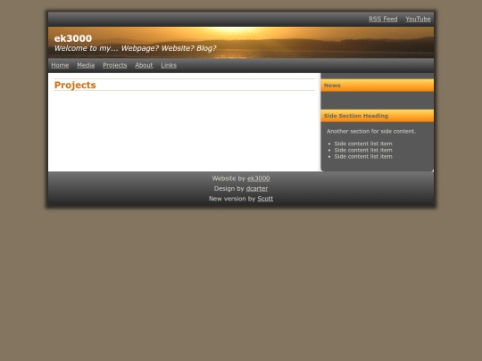 projects screenshot