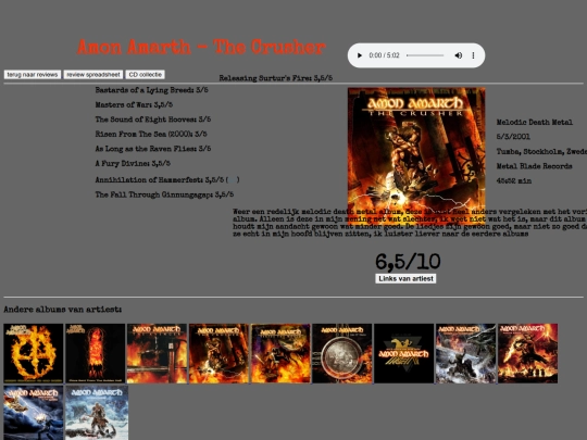 reviews/crusher screenshot