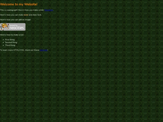interests screenshot