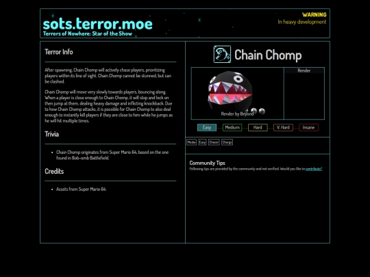 compendium/chainchomp screenshot