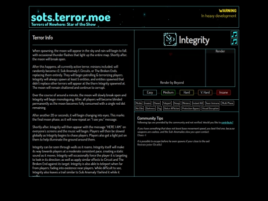 compendium/integrity screenshot