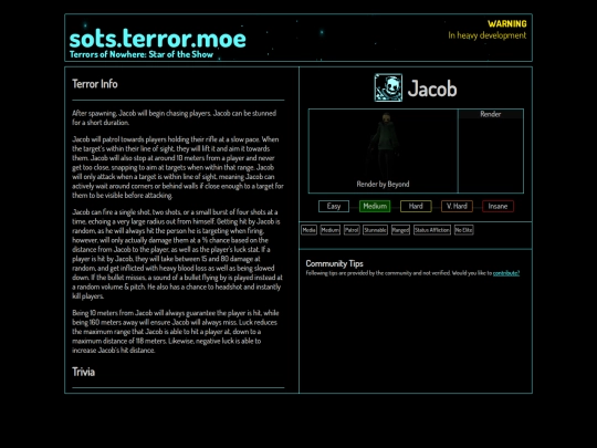 compendium/jacob screenshot
