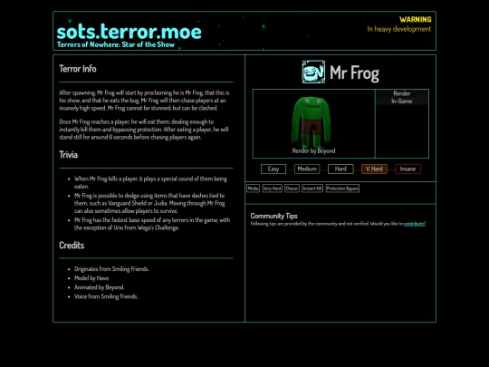 compendium/mrfrog screenshot