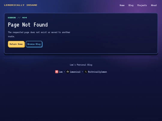 not_found screenshot