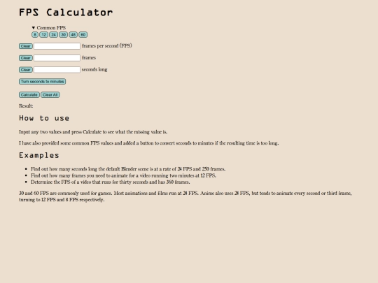 fpscalc screenshot