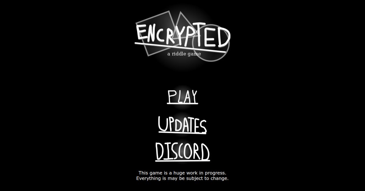 ENCRYPTED: A riddle game