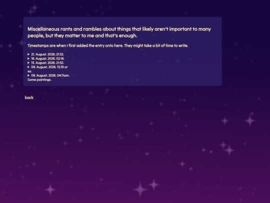 rambles screenshot