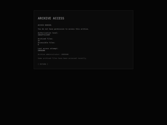 archive screenshot