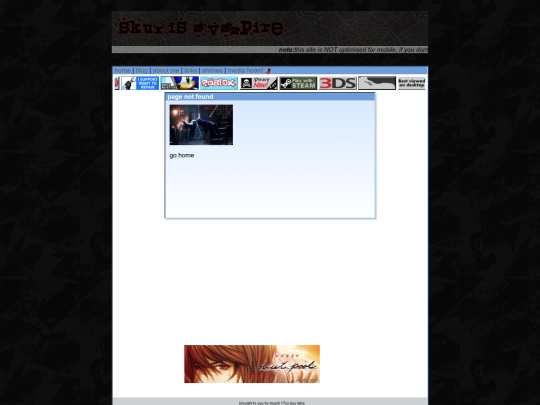 notfound screenshot