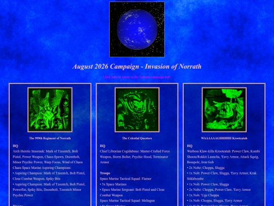 BattleReportNorrath1 screenshot