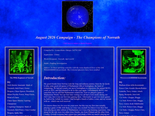 CampaignNorrath screenshot