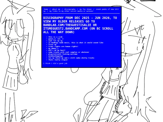 discography screenshot
