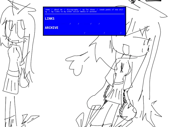links screenshot