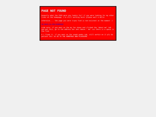 not_found screenshot