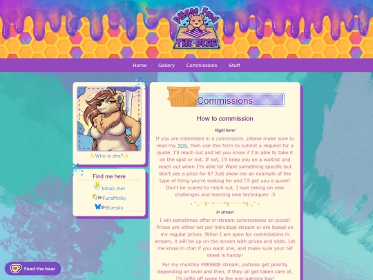 commissions screenshot