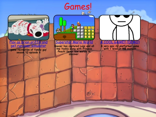 gamespage screenshot