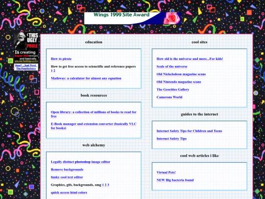 garage/hyperlinks screenshot