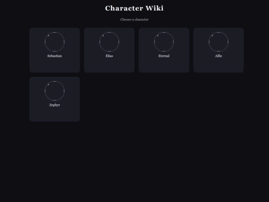 OC Wiki Main Page screenshot