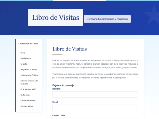 visitas screenshot