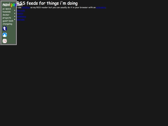 feeds screenshot