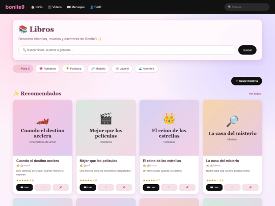 libros screenshot