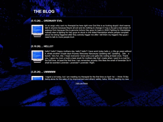 blog screenshot