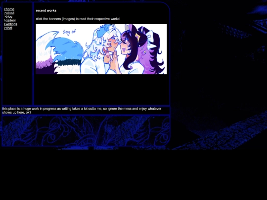 writing screenshot