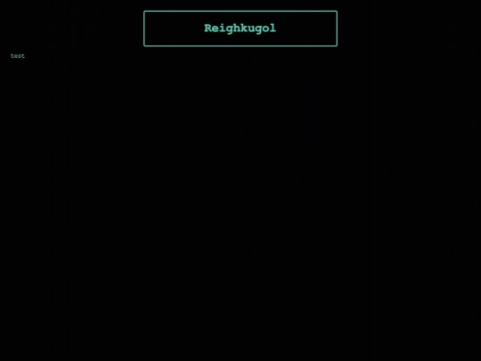 html/test screenshot