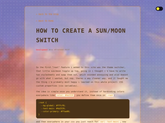 Blog/theme-switcher screenshot