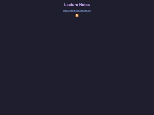 notes screenshot
