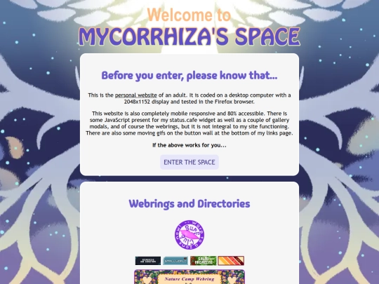 Mycorrhiza's Space